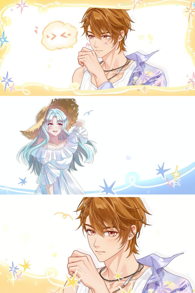 xiayanss's tweet photo. "Luke!! The sky is beautiful!˃ 𖥦 ˂"
"Yes, she is..."
#LukeAzure
#XiaWei
Azure art by @Nvtaa8 https://t.co/BRbHvlGuBu