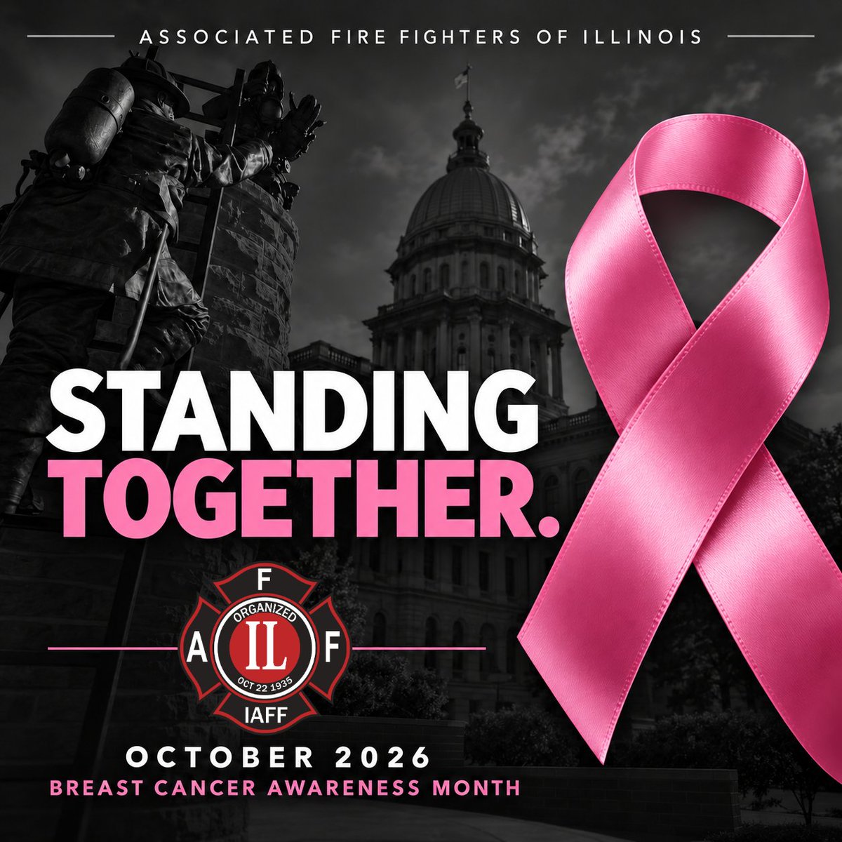 AFFI1935's tweet photo. Standing Together. 🎀

Behind every pink ribbon is a person, a family, and a story. Our support extends beyond October.

#BreastCancerAwarenessMonth #affisupports https://t.co/FXEKpi5Gws