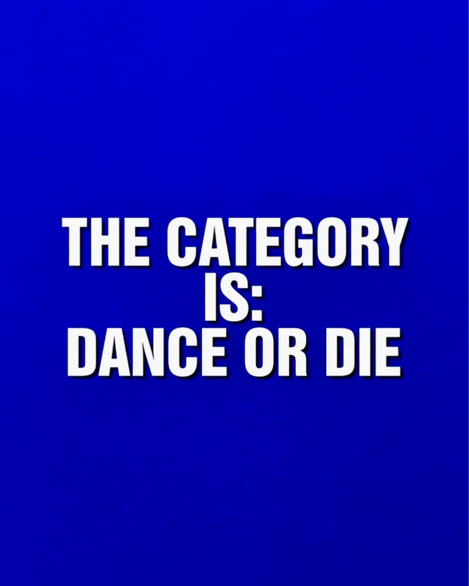 MutterMuseum's tweet photo. "The category is: Dance or Die!"🪩

October is here, and Choreomania is on everyone's mind! 

This bizarre medical phenomenon, which inspired the theme of our special event on 10/30, was recently featured on Jeopardy! 

Get your tickets now: https://t.co/SdEB1UIj3b https://t.co/tTcN5cTIy6