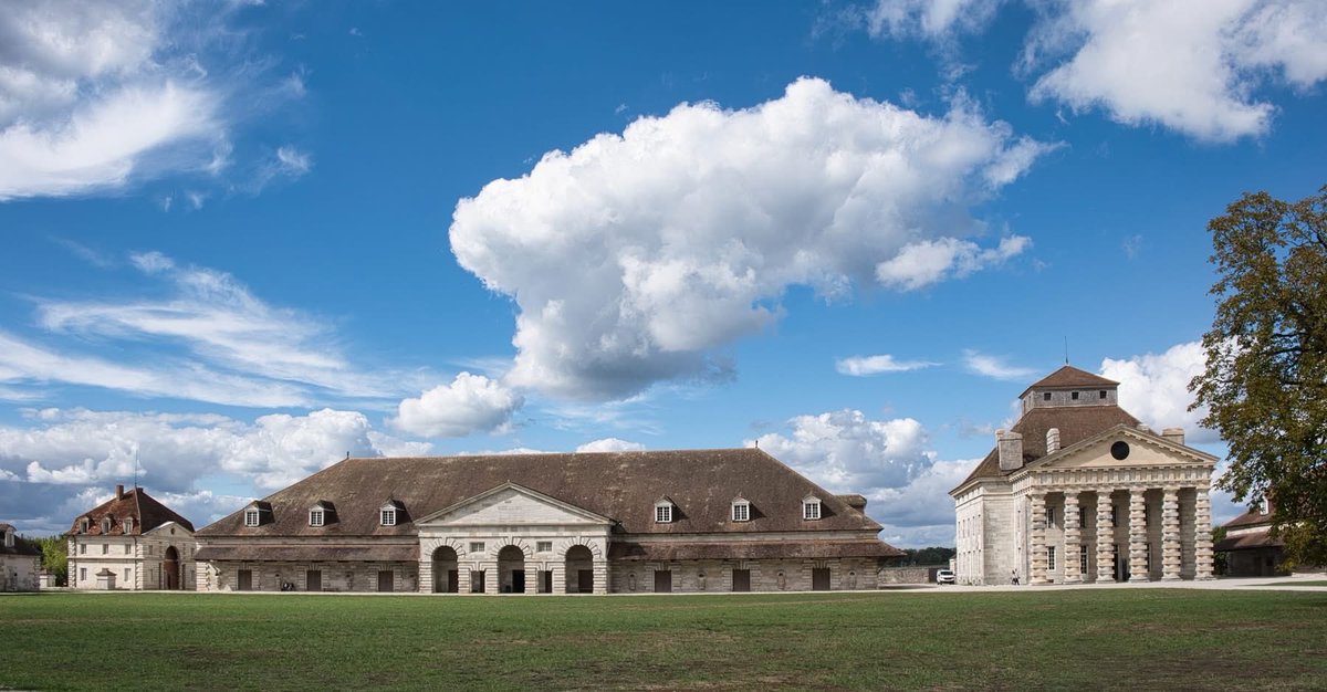 Desomag's tweet photo. Saline Royale d’Arc-et-Senans, Franche-Comté, France 🇫🇷 https://t.co/nqx2nGpmLL