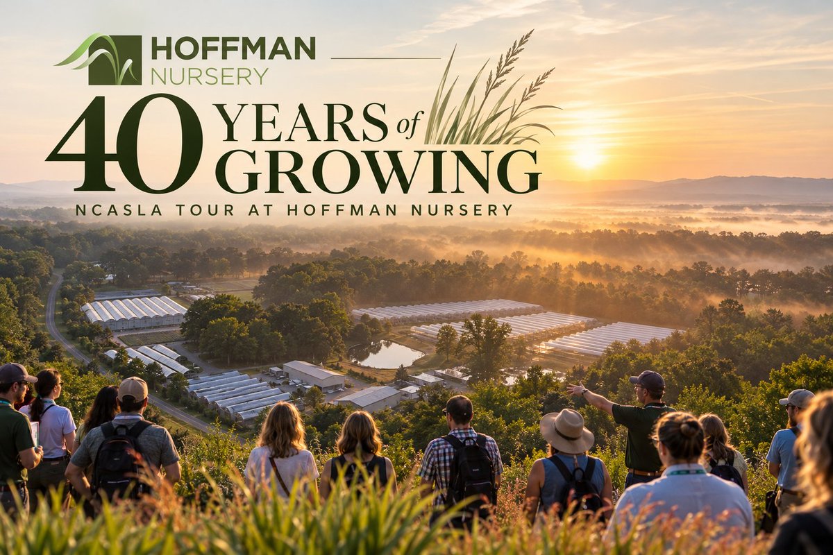 NC_ASLA's tweet photo. Join us for the NCASLA Fall Tour at Hoffman Nursery on October 20, 2026, from 10am–12pm! 🌱 Discover how our plants help build resilient green infrastructure and support health and wellness, as highlighted by ASLA. 

Learn more: https://t.co/iHc02jOvtr https://t.co/ub7fZOEydr