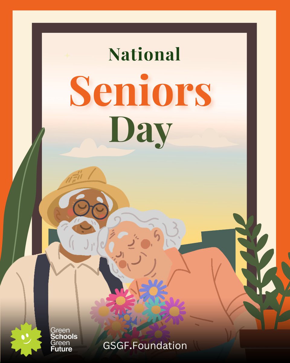 GSGFprojects's tweet photo. 💚 Happy National Seniors Day!

Today, we celebrate the wisdom, experiences, and contributions of seniors in our families and communities. 🌿 Their stories, knowledge, and guidance help connect generations and shape a stronger future. https://t.co/RFysi5yFZi