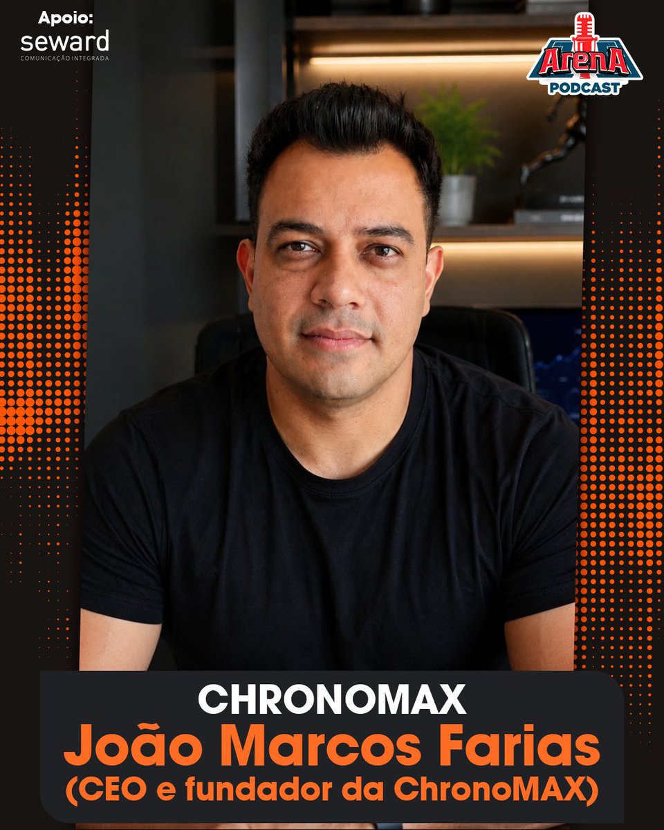 pietrodl's tweet photo. João Marcos Farias, CEO e fundador da ChronoMAX / Tecnologia e cronometragem esportiva, é o convidado desta semana. 🏃🏻♂️▶️
Apoio 📌
@sulgiro - o melhor treinamento funcional de Curitiba!
@agenciaseward
#arenapodcast https://t.co/2VBCGnmkuM