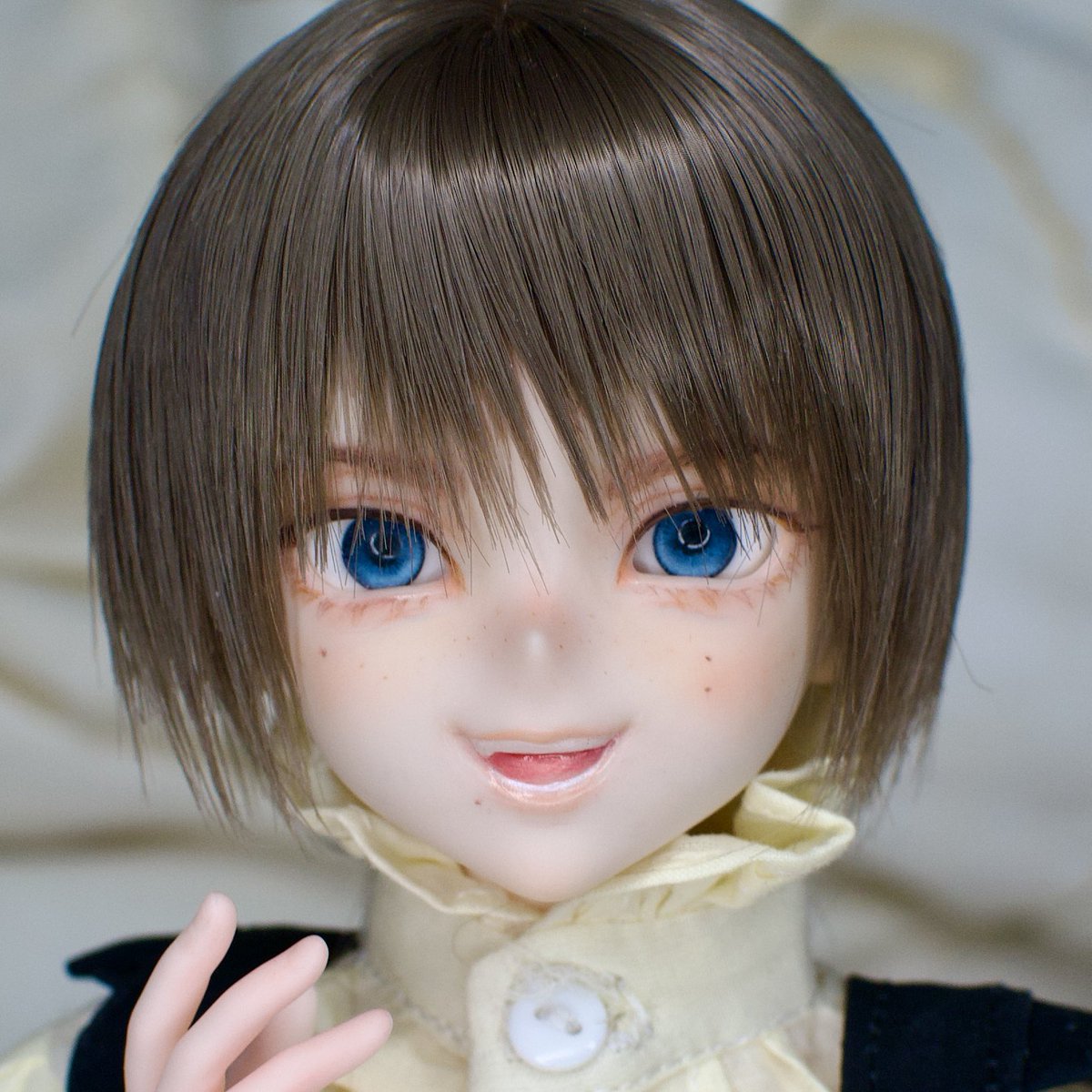 mecchori02's tweet photo. 🌟本日21時よりお迎え募集

【きりあ】#019
Kindollマンゴウ／ミルクベージュ肌
ニヒルな笑顔のカスタムヘッドです☺️

商品ページは公開中！詳細はこちら↓
https://t.co/gupmaRxnYa

#めちょdoll https://t.co/QvORY34JpO