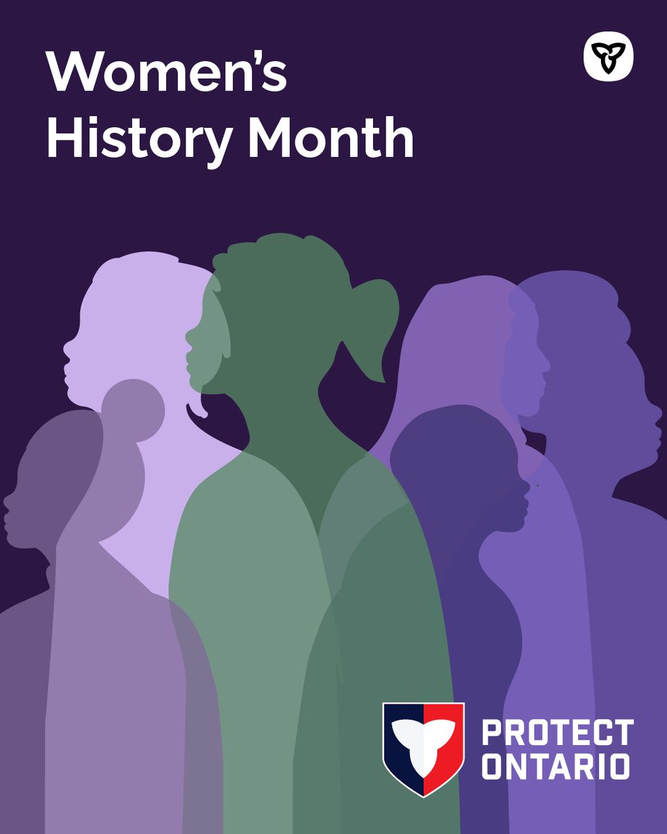WomenON's tweet photo. October is Women’s History Month! 

Follow us all month long to learn more about programs in Ontario that support and celebrate women. Let’s recognize the rich history of women in Ontario and how they have helped to build the great province that it is today. https://t.co/IuPfQxKkQ5
