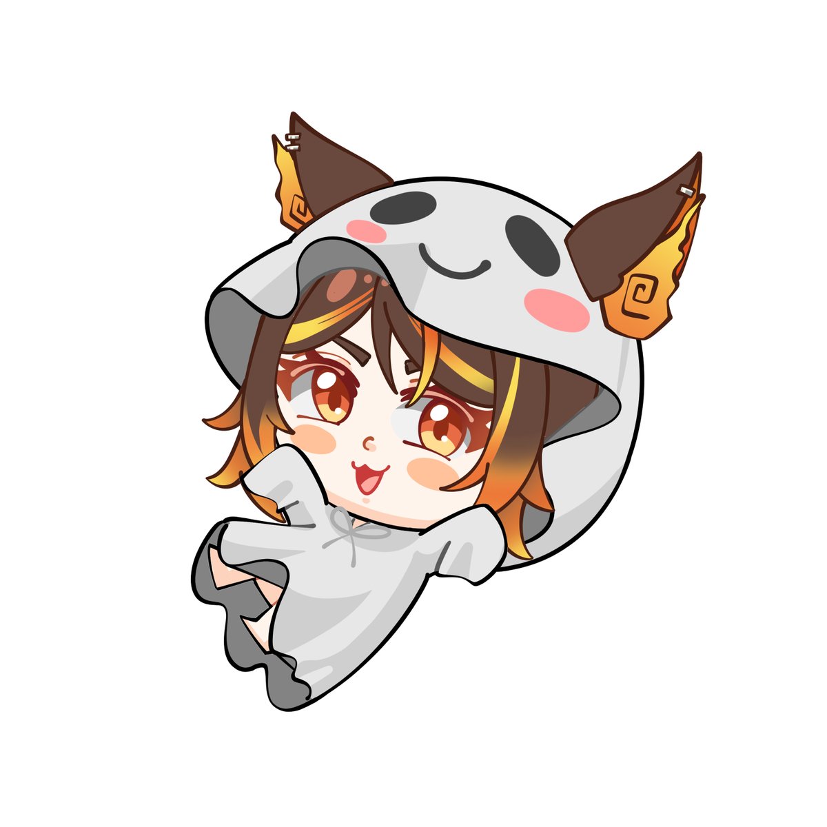 ruskshrimpguy's tweet photo. ghost dress-up with Sinder 🎃

#VGtober26 #SinderDoodle https://t.co/WN7L2Pq2YT
