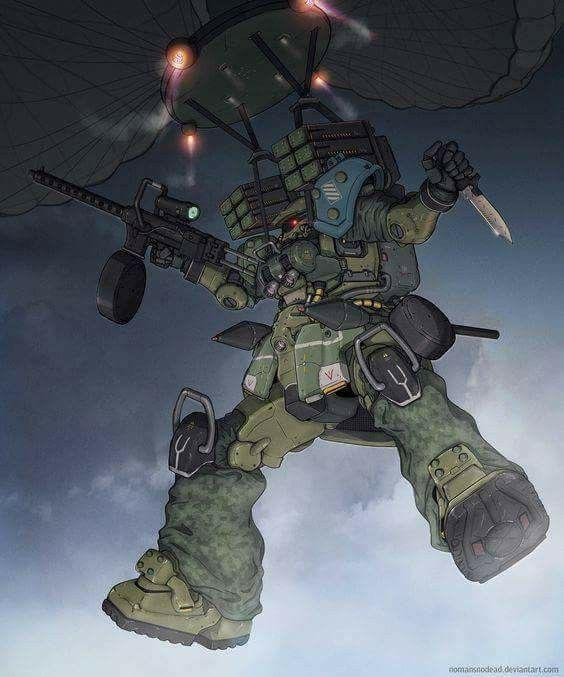 Lutra_Gaming's tweet photo. Your daily dose of #gundam Zakus
Zeon for life!!!
Unknown artist https://t.co/vZGjc4o6ap