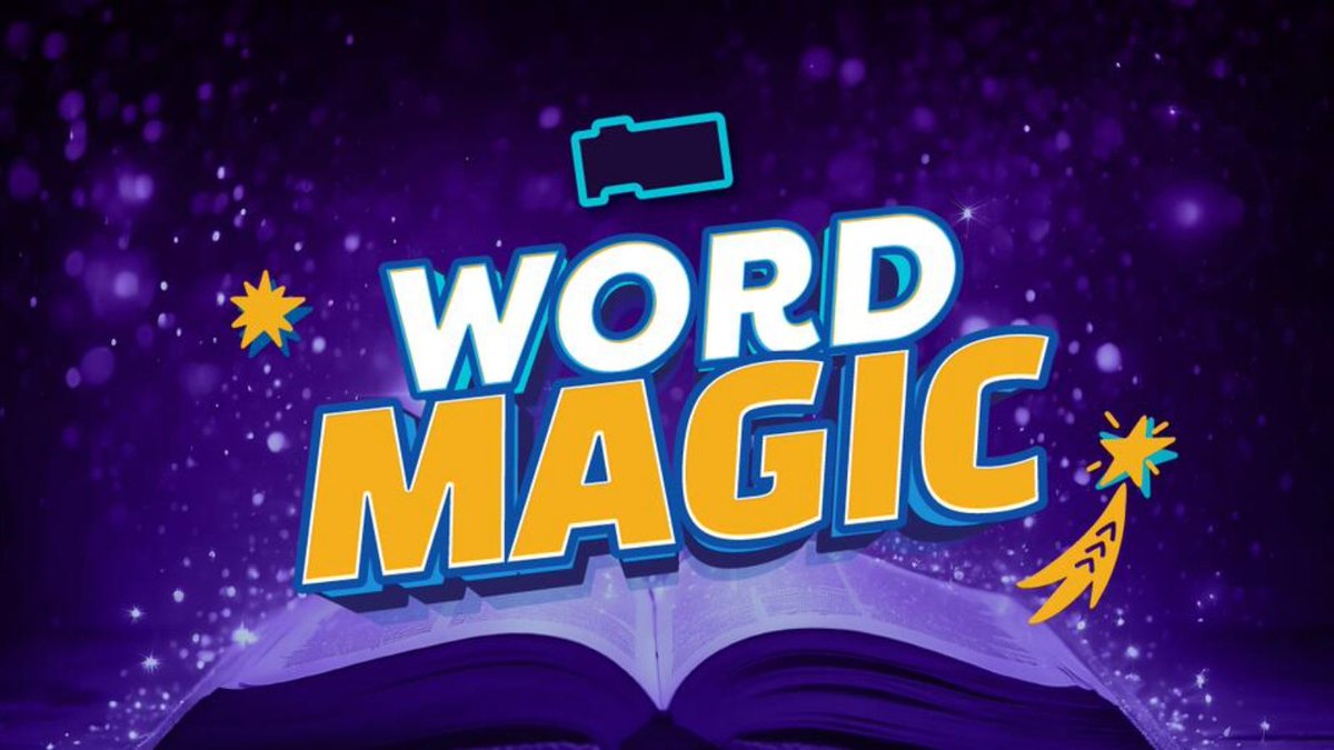gotynker's tweet photo. ✨ Turn words into code with Word Magic!

In this Hour of Code project, students choose a word that inspires them, explore its meaning and origin, then use Tynker’s block coding tools to bring it to life with animations, sounds, and creative effects.

👉 Explore Word Magic and more Hour of Code activities with Tynker!