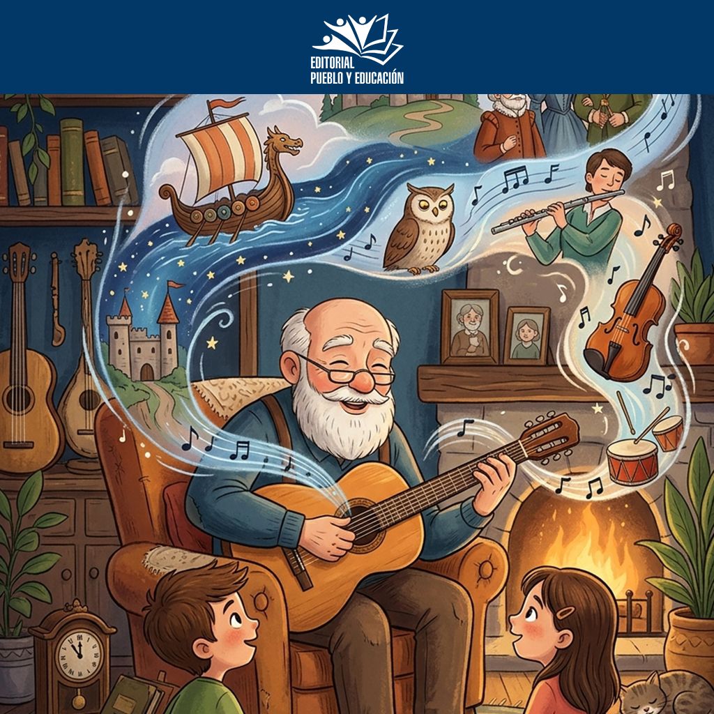 PuebloEditorial's tweet photo. 📌 Día Internacional de la Música y de las Personas de Edad: La poesía se vuelve melodía y los abuelos son nuestros primeros cuentacuentos. ¡Honremos hoy la armonía y la sabiduría de las historias familiares! 🎶👴📚 #DíaDeLaMúsica #AdultoMayor #Cultura https://t.co/HgtCD0wHXw