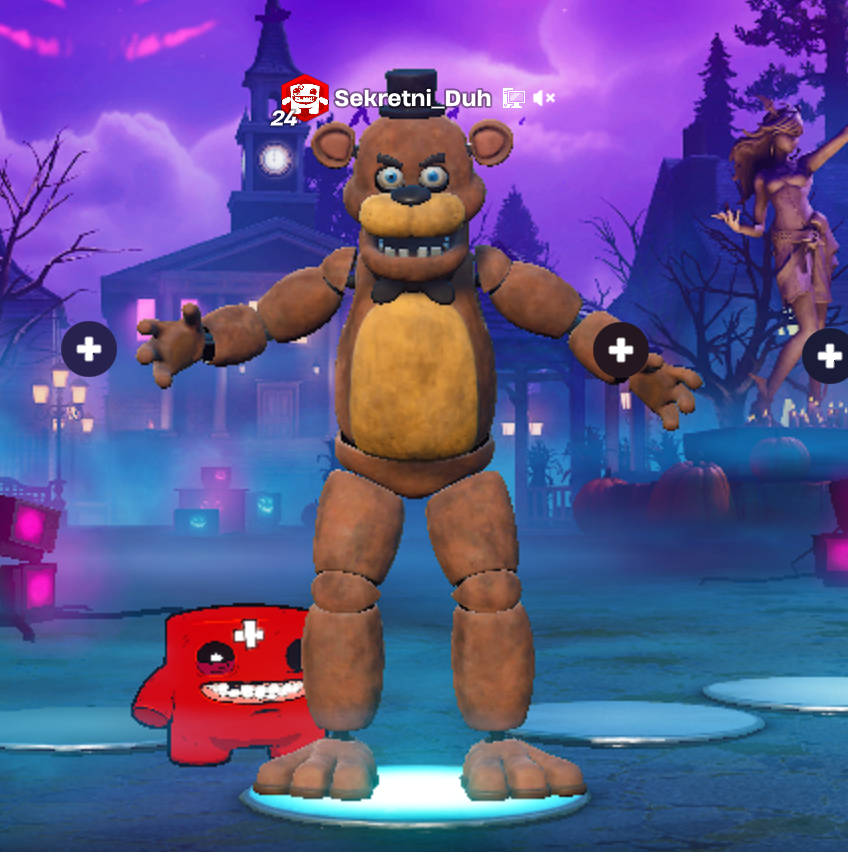 Corleyrecord's tweet photo. duo of the decade
#fnaf #meatboy https://t.co/L7SPctMhqT