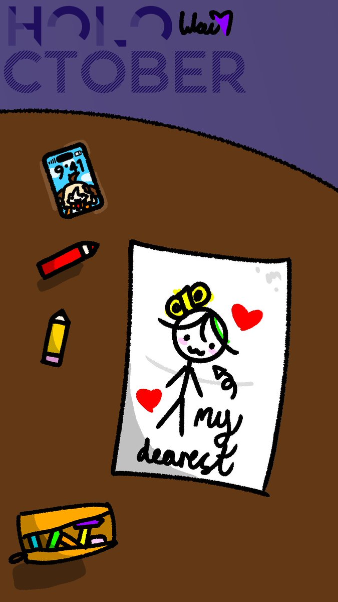 LilacIllust's tweet photo. #holoctober Day 1 - Stickman!
I wonder who drew this?
#rkggk #Immergination https://t.co/DNY8Kj2KVR
