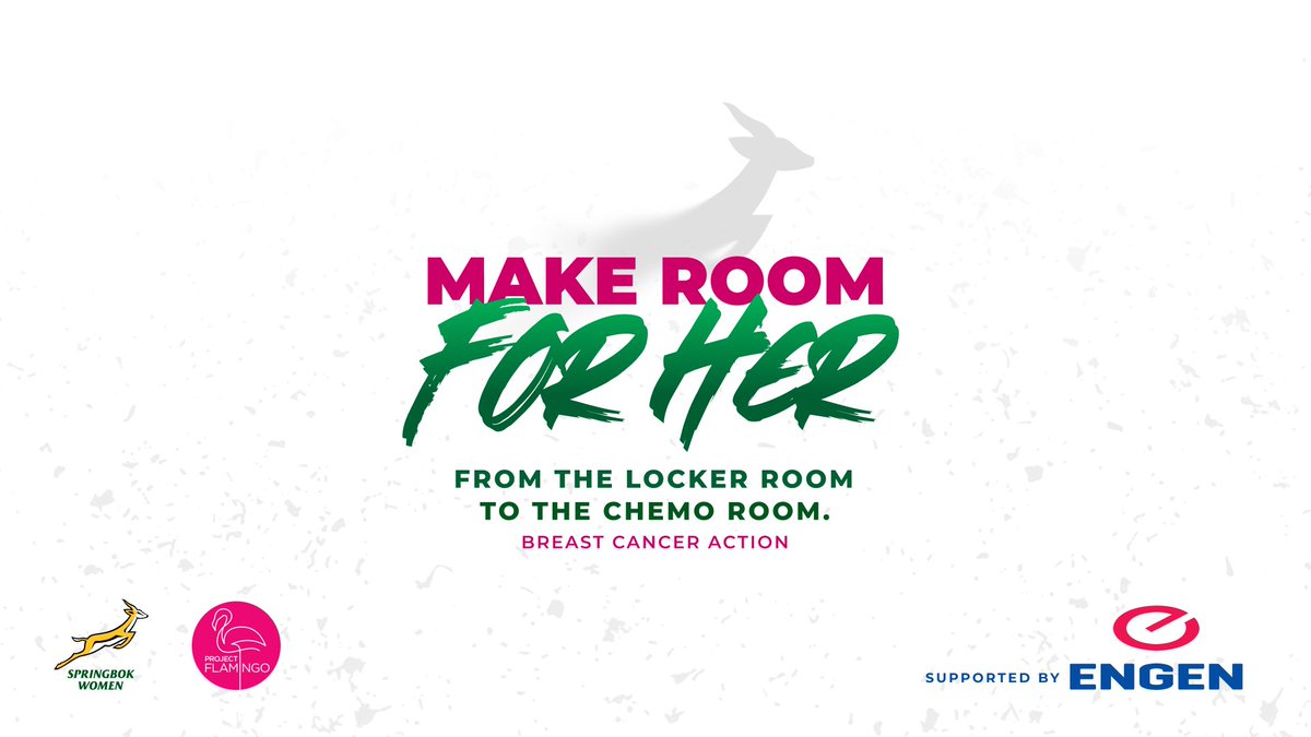 WomenBoks's tweet photo. Caption option: Together, we can tackle anything 🏉 @ProjFlamingo @Engen_SA
#MakeRoomforHer #BokWomen https://t.co/0uiDRUGIK0