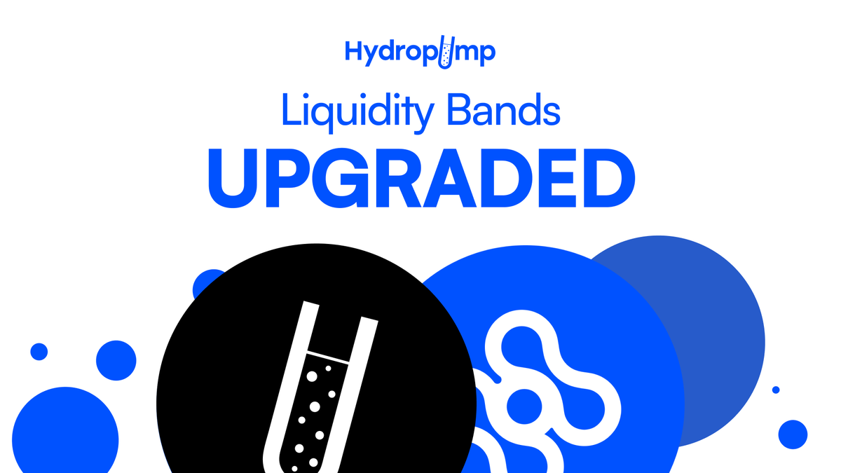 HydrexFi's tweet photo. By popular demand, Hydropump's liquidity bands have been upgraded.

New launches will now enjoy deeper liquidity, less volatile slippage, and broader token distribution. https://t.co/0WC2ejzWNo