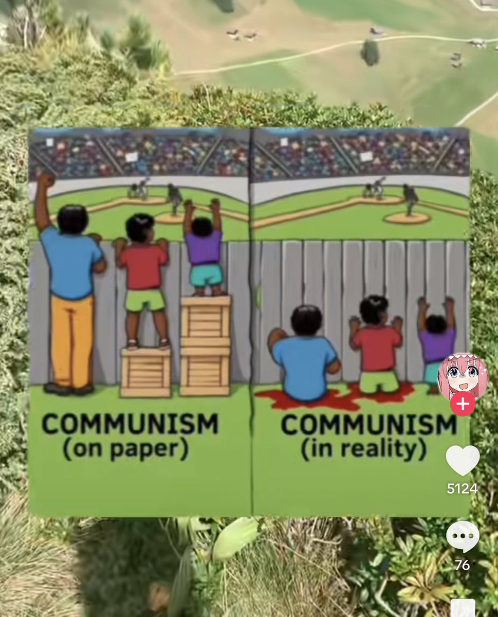 millennium_124's tweet photo. Comunismo é quando ninguém tem pernas https://t.co/ZHrLT3YkdD