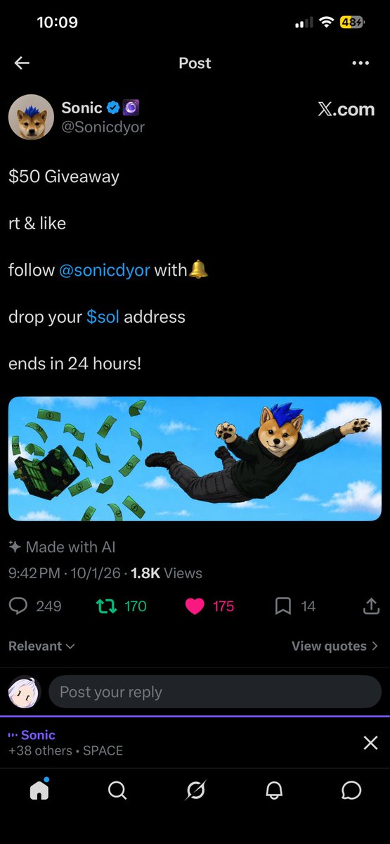 liekopluv's tweet photo. @Sonicdyor thank you very much sonic. looking forward to your project 

8f357SAoC69zrYbFLbhYMiA6vLSRCq2ZzbuqNFdYWysu https://t.co/ls13d9A1CG