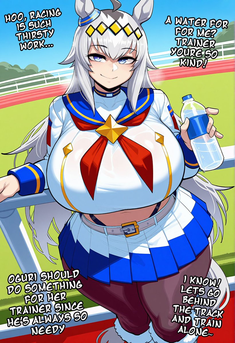 Yukinyami14's tweet photo. Oguri Cap from Uma Musume sfw 💞 (1/2)

Full Comics in the comments! https://t.co/I0WVORET31