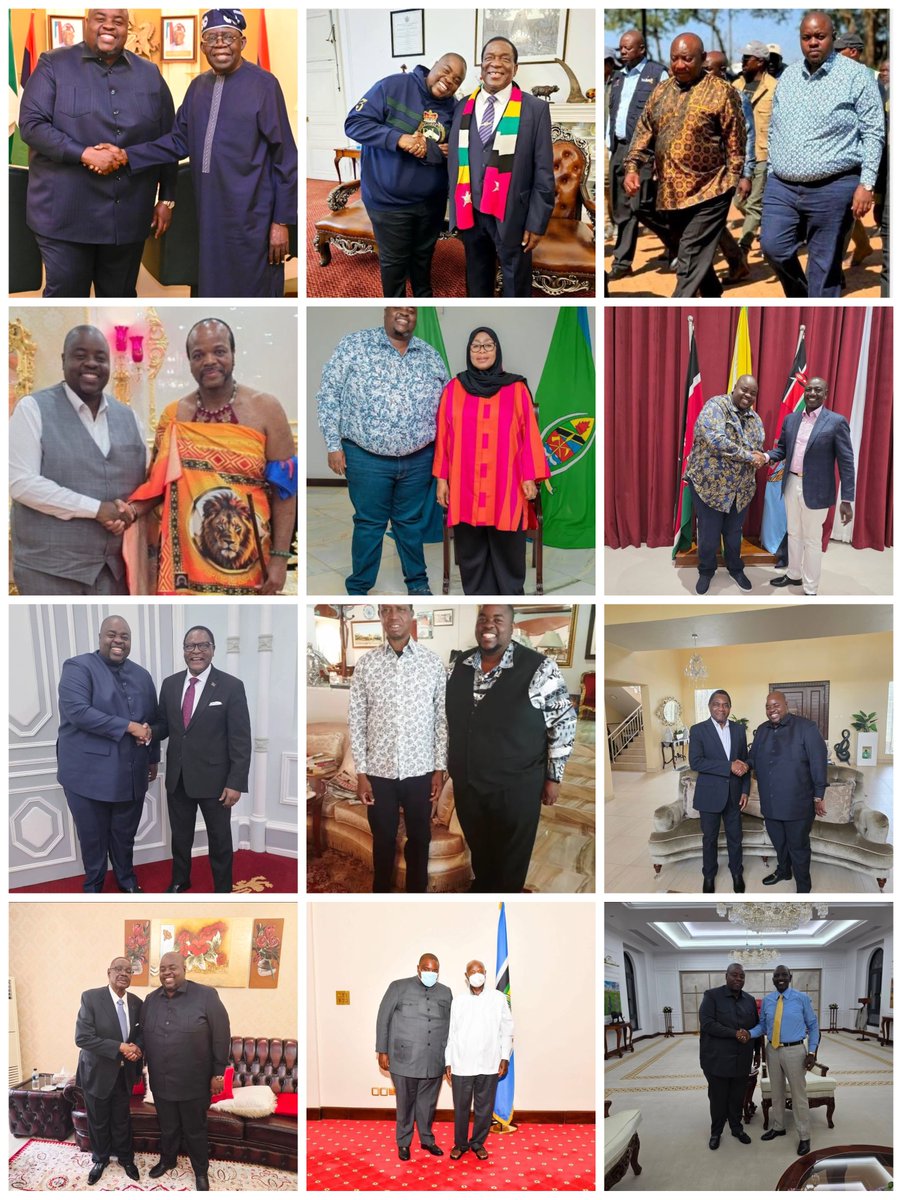 baddaysareover's tweet photo. Put your hand up if Wicknell Chivayo had a picture with your country’s leader. https://t.co/bMq3sEovjO