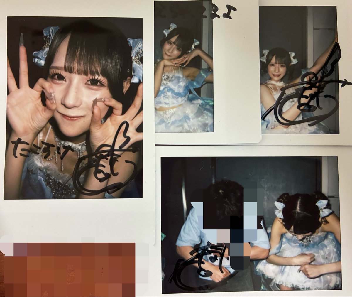 9fo1s's tweet photo. 2026.10.1  とうかリアバSP
初対バン楽しかったよ！
大規模会場でのライブおつかれさま❗️
ライブ中たこポーズしてくれたり特典会のとき毎回たこポーズしてくれるのとても嬉しい✨
水色応援隊はちなぴを応援してるからね🩵
ALT
 #齊藤千夏　#ちなちゅに夢Chuu https://t.co/disnJcZ5hs