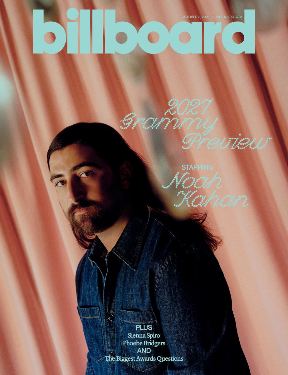 billboard's tweet photo. With his epic 'The Great Divide,' @NoahKahan proved he’s a generational singer-songwriter — and a strong contender for album of the year. ⭐️

Read his refreshingly honest cover story for Billboard's 2027 #Grammys preview issue: https://t.co/sfbuIQfXlc https://t.co/qJUSwYNoMZ