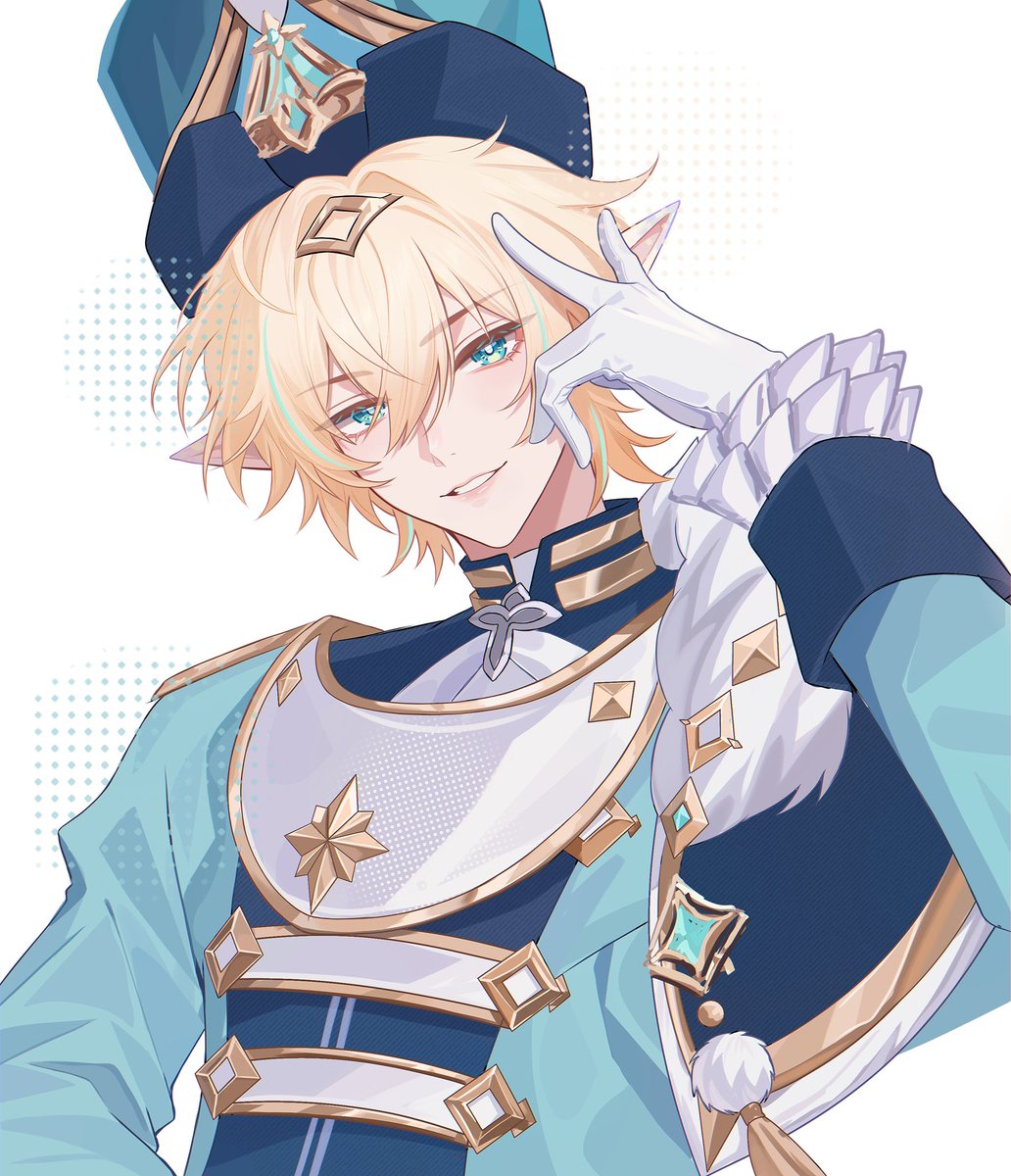 gaethra's tweet photo. I just had to draw him 🤭

#Vesna #Genshinimpact https://t.co/005aYMmfzo