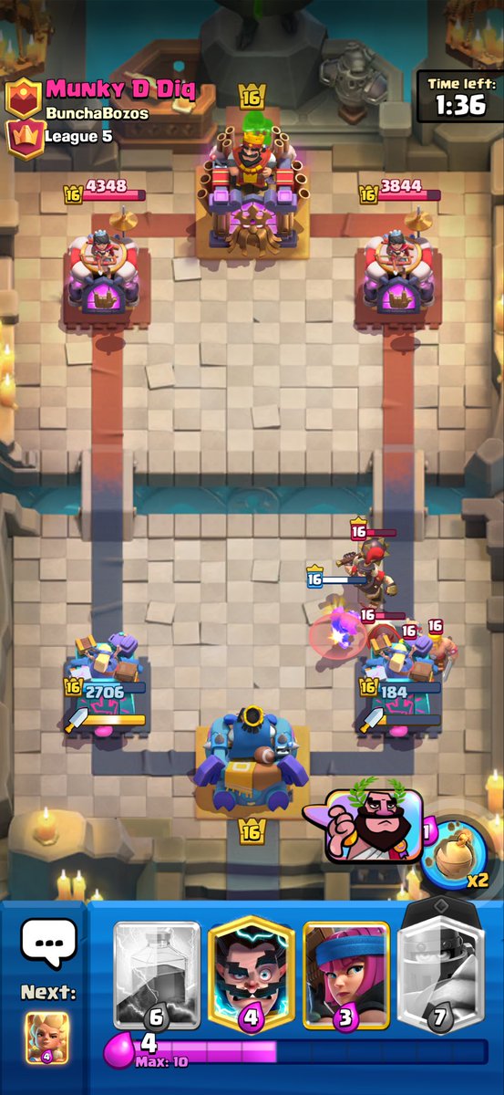 XenmillX's tweet photo. @supercell you do realize the fact that I have to come on here daily to send you screenshots of players who are cheating as a problem https://t.co/RrqUDkawsz