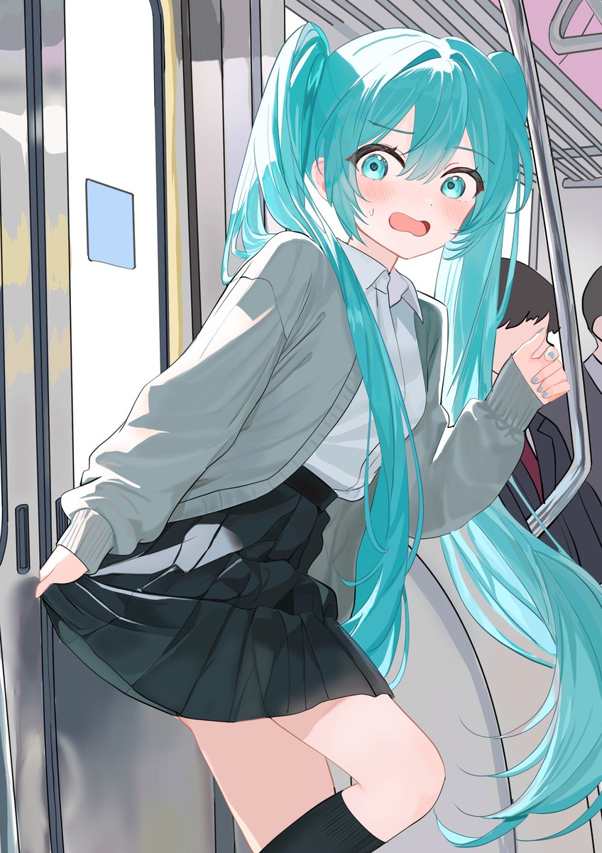 ria_mame's tweet photo. はさまれた
My skirt got stuck in the door.
#初音ミクㅤ https://t.co/P4XTNPhs88