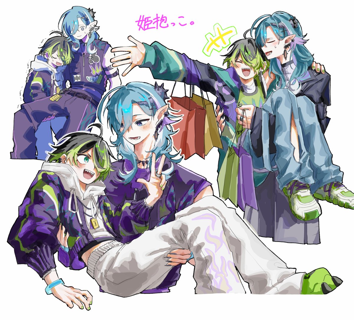 0AUKTOO81338050's tweet photo. # 今月描いた絵を晒そう〜もう10月〜
序盤の辺りですね　背景サボりすぎㅤ https://t.co/35OUdssJ6A