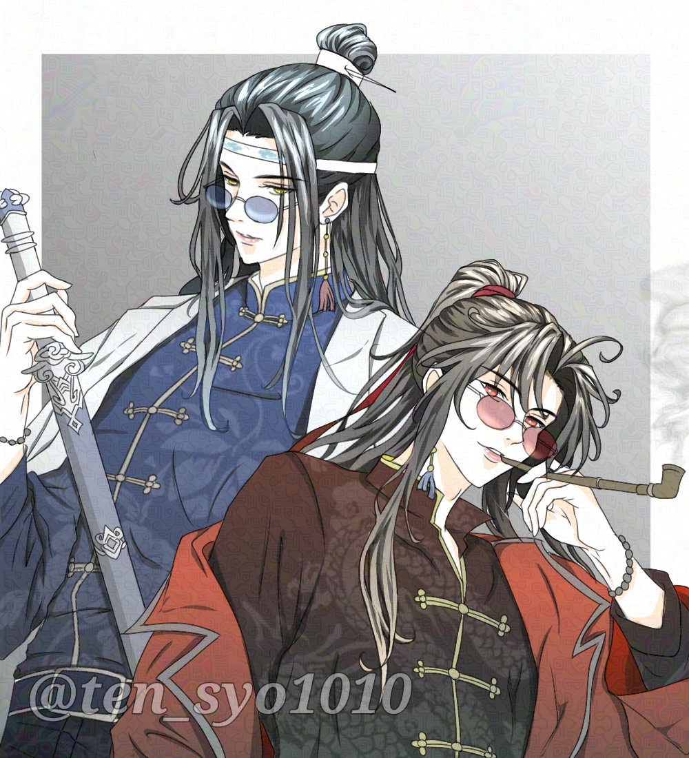 ten_syo1010's tweet photo. 🕶️💙❤️ https://t.co/Fi32zUE6r9