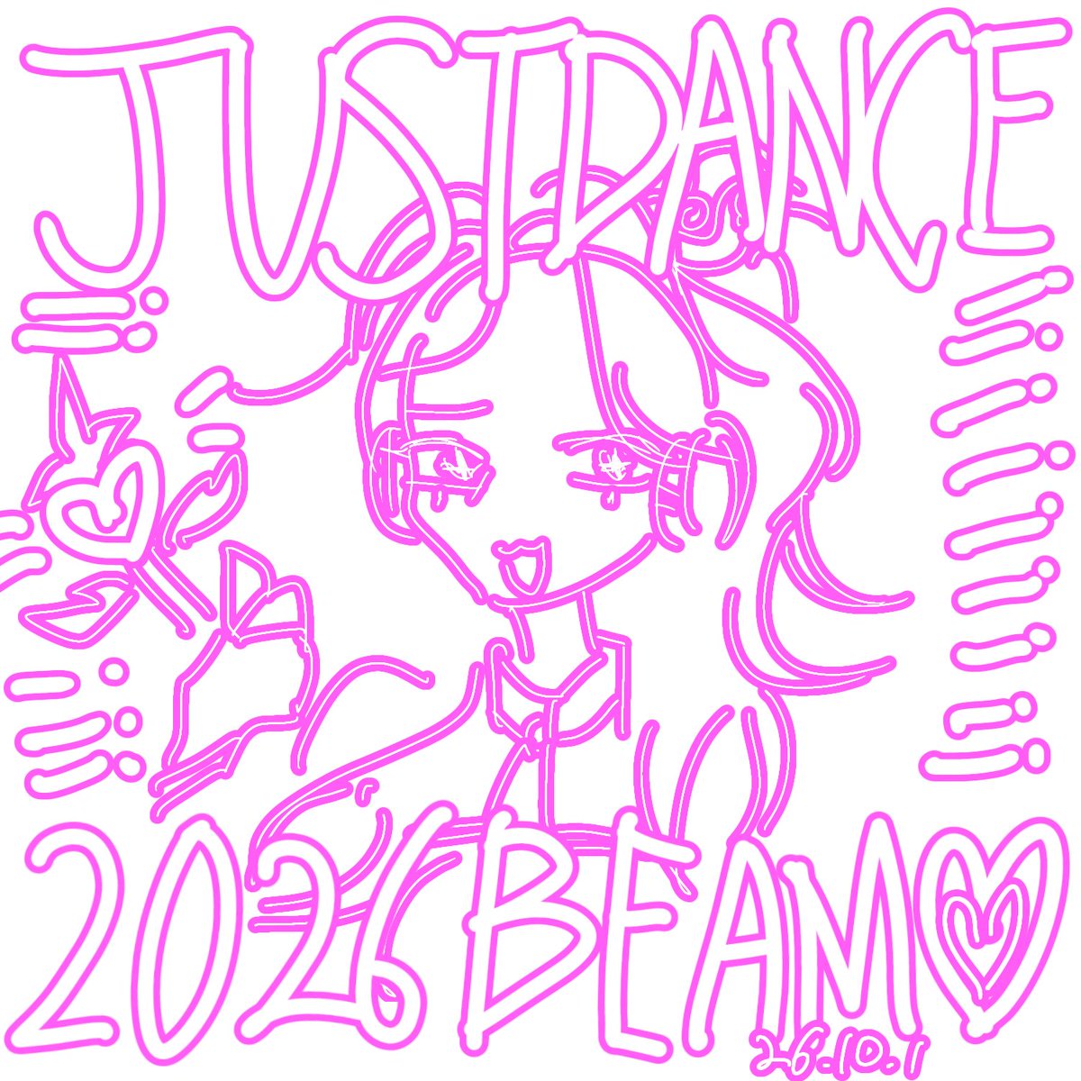 alien0917_JD's tweet photo. <1005일차> 세번째 저스토버! 잘 부탁드립니다 ㅎㅎ
[1st: Just Dance 2026 Edition]
#justdancefanart #justober2026 #justdance2026 #매일낙서 https://t.co/qoTBGkQv5y