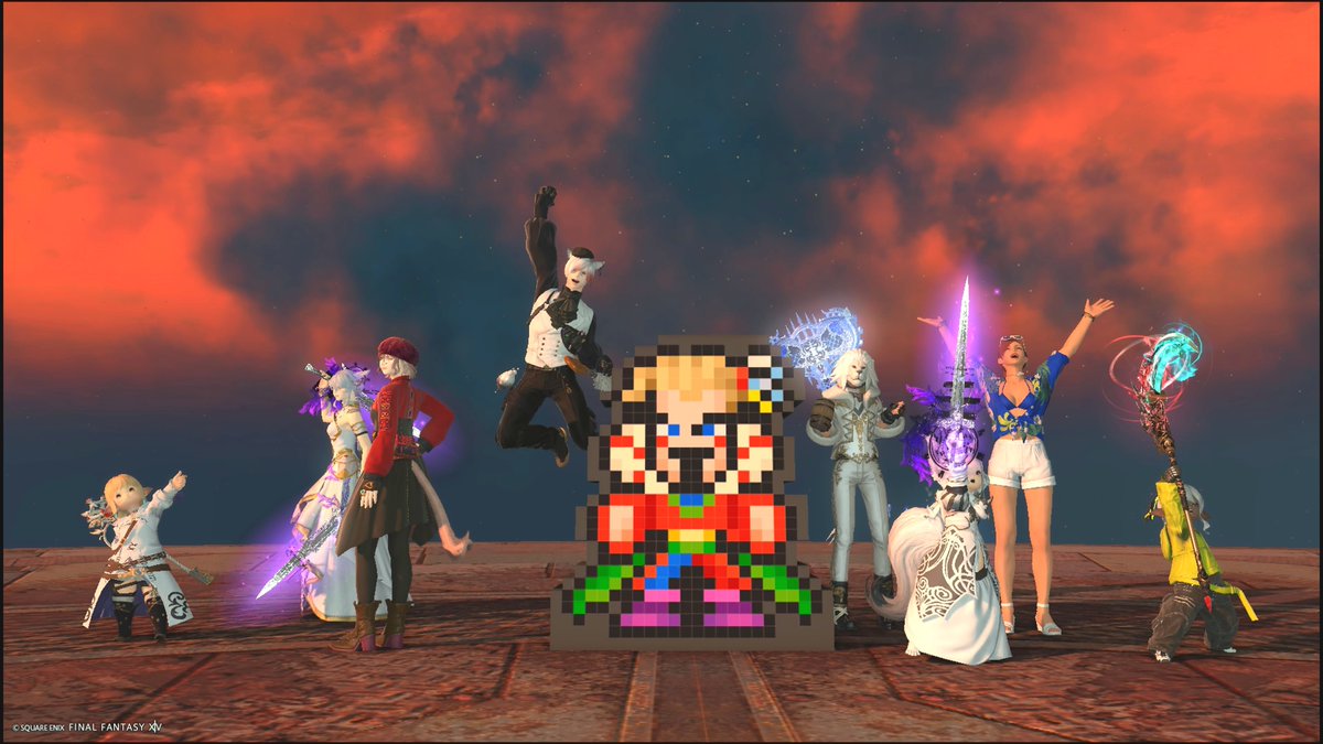 1930_ff14's tweet photo. お疲れ様でした！！ https://t.co/B5NfThMEpH