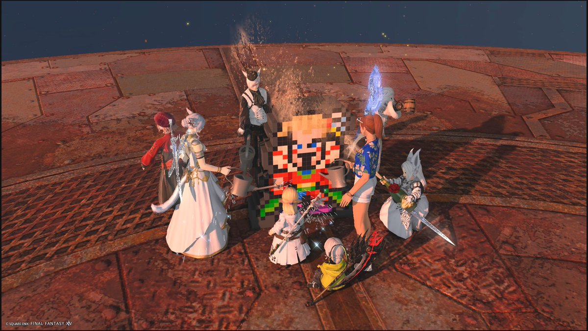 1930_ff14's tweet photo. お疲れ様でした！！ https://t.co/B5NfThMEpH