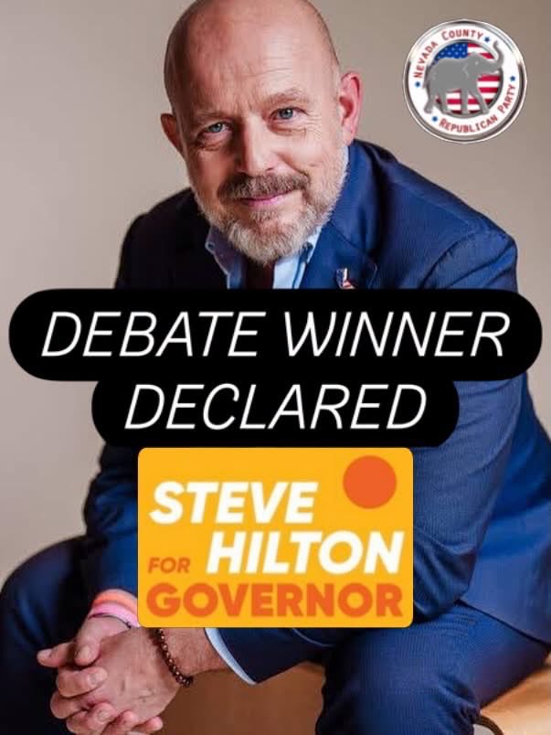 nettermike's tweet photo. Steve Hilton won tonight’s debate.🥇

Here are five areas where Hilton stood out:

1️⃣ Protecting migrant children
Hilton pressed Becerra on HHS’s record, where the department’s inspector general documented gaps in sponsor screening and follow-up.

2️⃣ Housing costs
He proposed capping government construction fees at $50,000 and building ten new cities—specific changes voters can evaluate.

3️⃣ Tax relief
He proposed eliminating state income tax on the first $150,000 of earnings, putting a concrete affordability proposal on the table.

4️⃣ Accountability for California’s problems
Hilton challenged Becerra to explain what would change on housing, costs and jobs after years of Democratic leadership.

5️⃣ Access to voters
His criticism of Becerra’s limited public campaign schedule highlighted a documented difference in their availability to voters.

Californians deserve clear plans and accountable leadership. 

What was the decisive moment for you?What did you think?