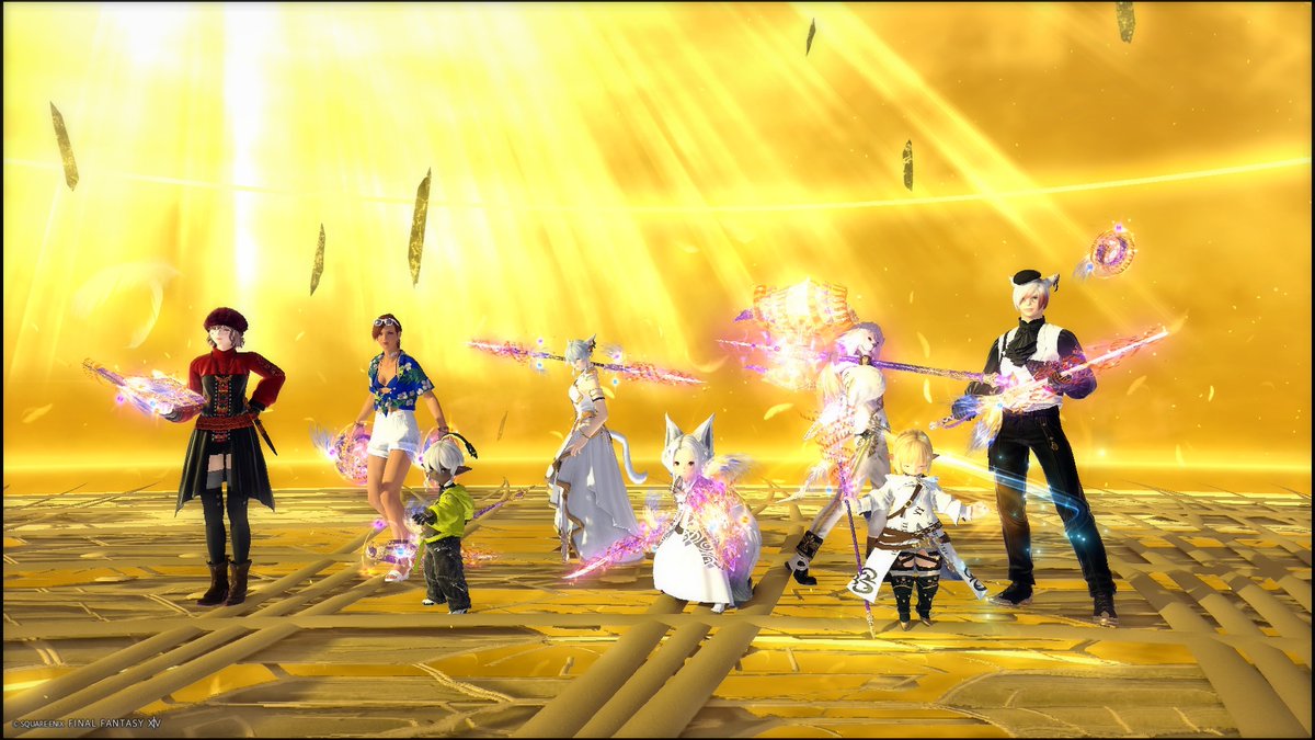 1930_ff14's tweet photo. お疲れ様でした！！ https://t.co/B5NfThMEpH