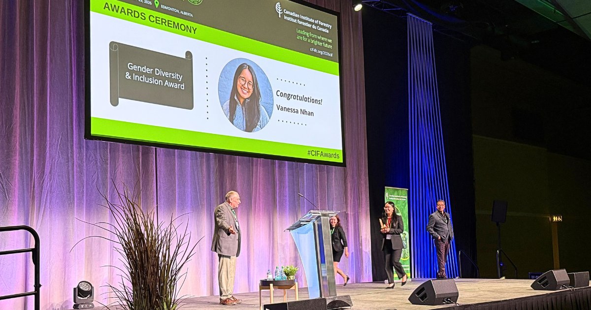 Silvacom's tweet photo. We had a great few days celebrating Canadian forestry at the CIF 118th AGM and National Conference in Edmonton. 🍂 
 
Explore our pipeline habitat restoration projects and case studies: https://t.co/Q0goAOUxfq
 #2026CIF #Forestry #Silvacom https://t.co/xJD3wqITLe