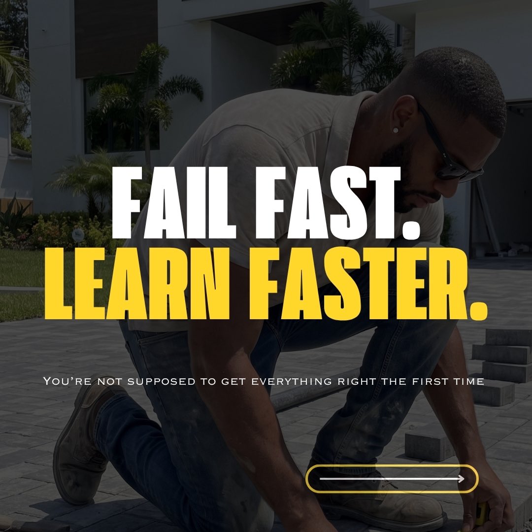 KarsonxCarter's tweet photo. Stop being scared of failing and stop taking every damn course thinking itโs gonna do the work for you. At some point, you gotta jump in head first, mess up, learn, and keep going ๐ข
#FailForward
#hottake
#KeepGoing
#LearnByDoing
#Failfastfailoften https://t.co/zd2Xx0GyWG