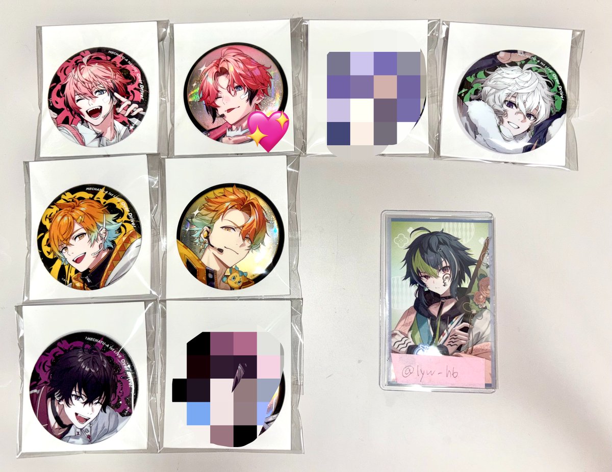 lyw_h6's tweet photo. @nnnna_nnnna_ 初めまして、検索よりお声掛け失礼致します。
当方画像のものを所持しているのですが💖と同種IDの方との交換は可能でしょうか？
ご検討いただけますと幸いです。 https://t.co/jCaXu98fNx