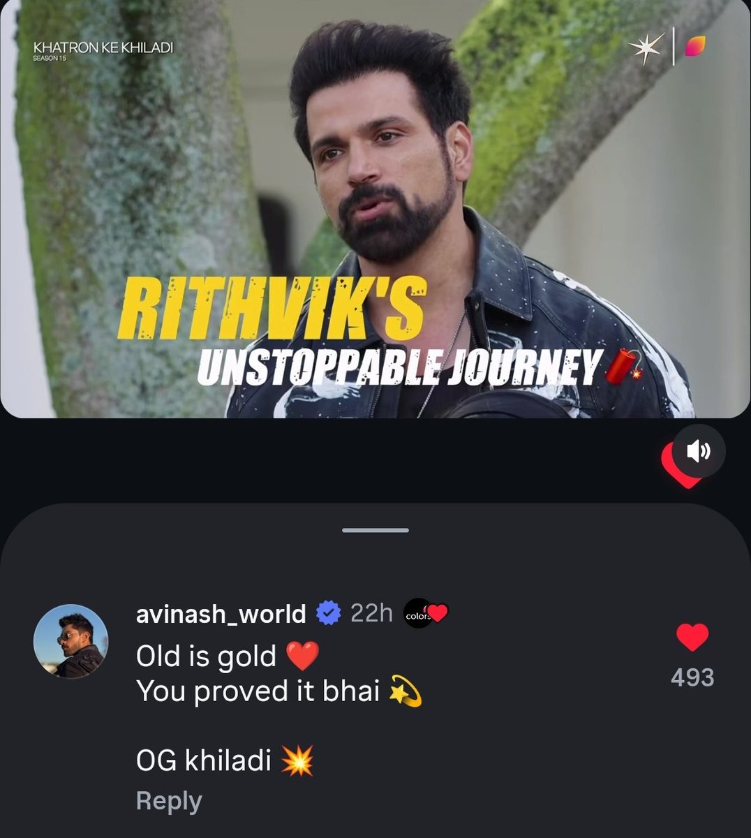 Fatimajaved45's tweet photo. To be this GOATED as a khiladi while being this secure as a co-contestant &amp; so appreciative of everyone around you >>>>

That’s Avinash Mishra for y’all! ❤️‍🔥🌟🥹

#AvinashMishra #KKK15 https://t.co/jeklxFJ4Jo