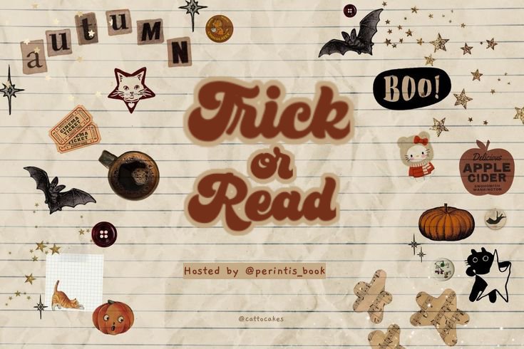 cattocakes's tweet photo. ໋֢ 𖥻 October Reading Challenge 🎃

🦴 : #TrickOrRead #PBCReadingChallenge 
👻 : 1–31 October 2026
🕸️ : Membaca min. 3 buku bertema CTM (Crime, Thriller, Mystery) &amp; Horror

— hosted by @perintis_book https://t.co/IYH7TEwDFN