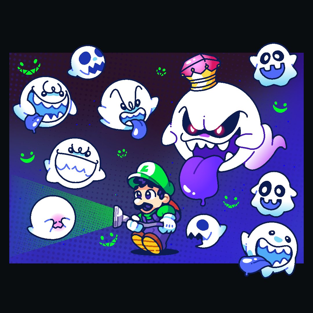Art_Dazer's tweet photo. 🎃Spooky month🎃
#luigismansion #mariofanart #halloween #spookyart https://t.co/AnzPMRERmD