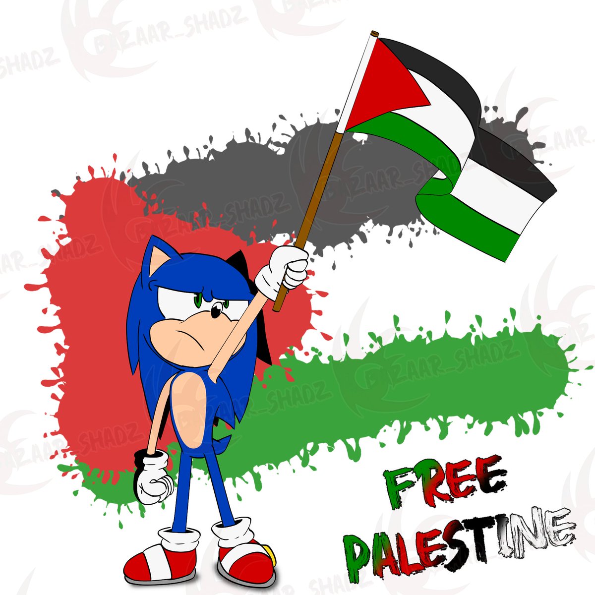 Bazaar_Shad5451's tweet photo. From the river to the Sea,
Palestine will be free!
From the river to the sea
Where families gather without any fear
And lift their voices strong and warm!

#palestine #FREEPALESTİNE #sonic #sonicthehedgehogㅤㅤㅤ #GazaGenocide‌ https://t.co/0Br1JqFkT4