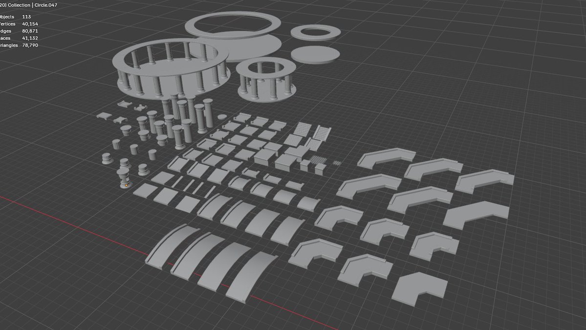 bakeChOwO's tweet photo. 今週か、来週までに基本的なオブジェクトは終わらせたいな。ノーマルマップと、テクスチャで時間めっちゃかかるだろうから
#b3d #blender初心者 #3dcg https://t.co/iNEYxcIr3p