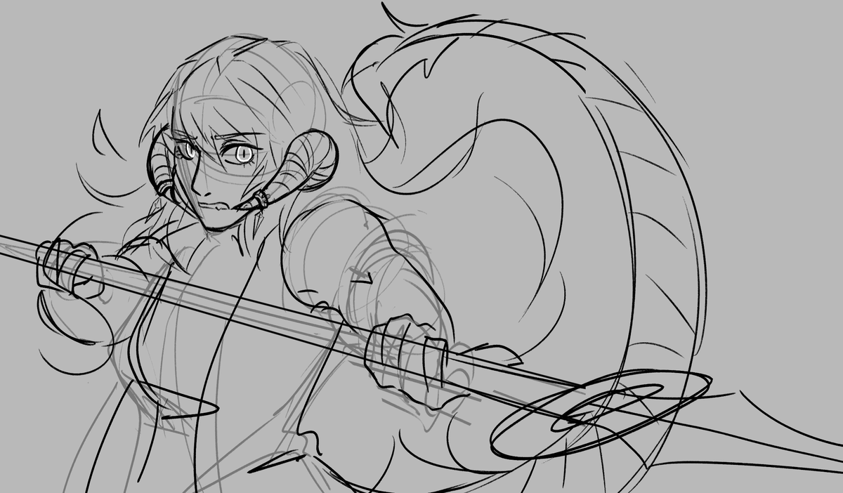 sarbearokami's tweet photo. i just be drawing shit #wol https://t.co/04AZOoUG39