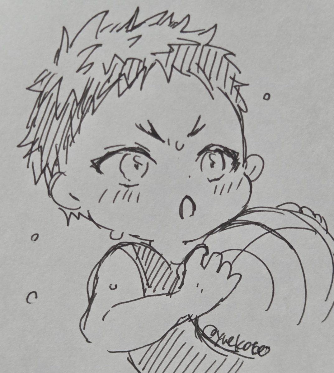 yue_kotoe's tweet photo. 0.4より0.3の方が描きやすい
バスケしてバスケするしょたいが https://t.co/5bedYks3aC