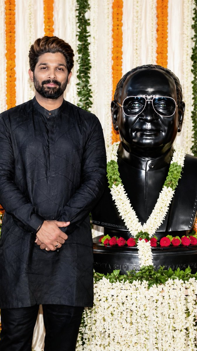 AlluVamsi15's tweet photo. @alluarjun ICONZA
A new office. A new beginning.
On the birth anniversary of my grandfather, Allu Ramalingaiah garu.
The start of a new chapter. 🖤
#ICONZA #ARG https://t.co/PIdiST1IDX