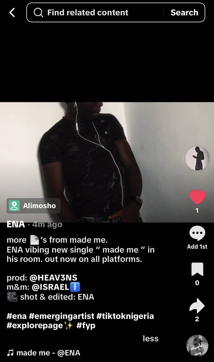 kultchuobserved's tweet photo. new on ENA.
new single “ made me “ out now
#theymademedoit https://t.co/w7Uu7r6oxc