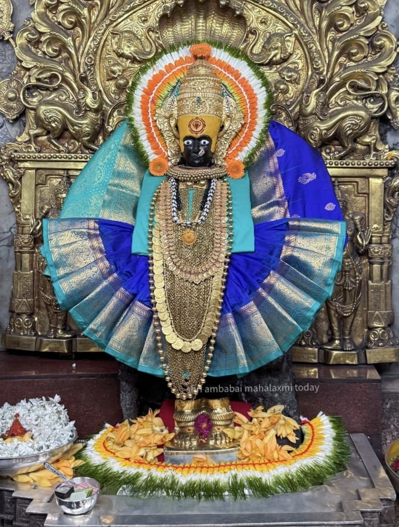 DEEP690's tweet photo. Todays ALANKAR POOJA of KARVEER NIVASINI SHRI AMBABAI (MAHALAXMI).....
आज भाद्रपद कृष्ण पंचमी शालिवाहन शके १९४८ पराभवनाम संवत्सर गुरुवार ०१ ऑक्टोबर २०२६ रोजी करवीर निवासिनी श्री अंबाबाई (महालक्ष्मी) देवीची अलंकार पूजा.....
for more details visit us @ https://t.co/KPzYCd3gtv https://t.co/fU7FD0ZD9Q