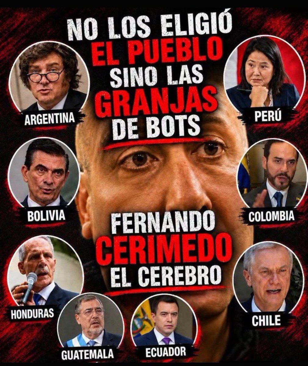 nrgnebula's tweet photo. @El_Prensero El pueblo boliviano no tolera intromisiones extranjeras y ésto es el principio del fin del corrupto Gobierno de derecha.

#TrumpEpsteinPedoCoverUp 
#Cerimedo 
#RodrigoPaz https://t.co/wMzQ3J4N2v