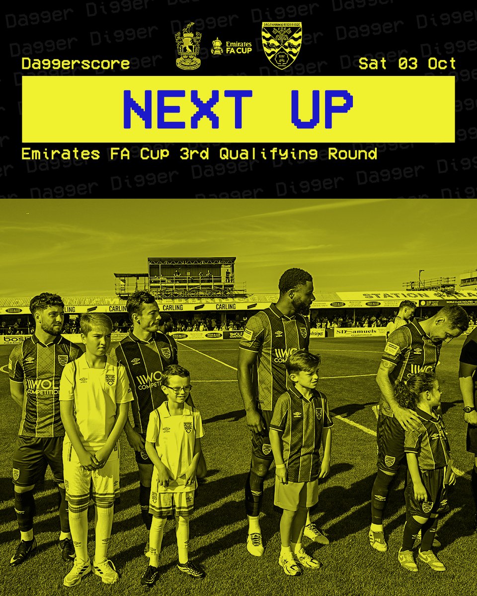 Dag_RedFC's tweet photo. Next Up: Back in @EmiratesFACup Action in front of a packed-out Brentwood Centre Arena 👏 https://t.co/cvYdvONdhS