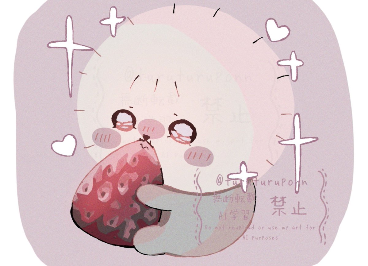 turuturuponn's tweet photo. リクエストありがとうございました～🍓 https://t.co/F8KIOZ5TZZ
