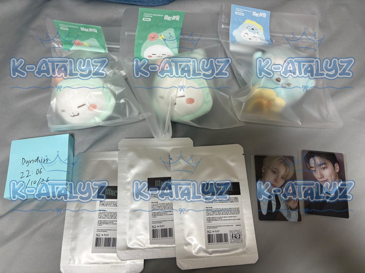 KATALYZ58's tweet photo. OFFLINE MD ATEEZ BLUE DRIFT https://t.co/vJcbzH1Tsr